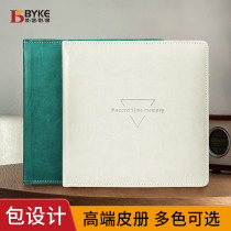 The guest photo album making wedding photo album custom high-end photo studio leather couple photo wedding wedding wedding Memorial Book