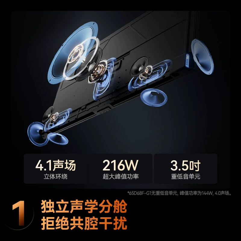 Changhong D68F-G1 75-дюймовый ТВ HD домашний умный голос LCD официальный оригинальный обмен