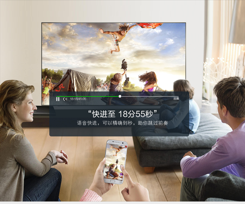 tivi màn hình cong Changhong / Changhong 55A3U TV 55 inch 32 nhân 4K Ultra HD HDR tivi samsung 4k