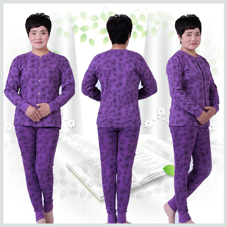 Sous-vêtement chaud personne âgée simple en coton - Ref 763242 Image 38