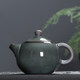 Celadon Teapot Ceramic Single Pot Longquan Handmade Ge Kiln Iron Tire Ice Crack Kung Fu Tea Set Filter Xishi Pot Household