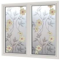 Glass sticker outside invisible with glue paper opaque window sticker bathroom toilet anti-peep window paper bedroom