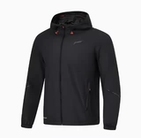 Counter 2024 Spring Li-Ning Мужская водоотталкивающая удобная свободная ветровка с капюшоном AFDU051-1-3