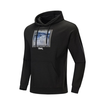  Counter 2019 autumn Li Ning mens loose pullover hooded sweater pullover AWDP359-2-4-3-1