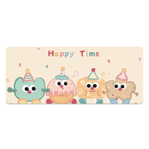 SUYA可爱卡通加热鼠标垫超大发热垫子暖桌垫办公室桌面加热垫笔记本电脑键盘暖手桌垫学习宿舍冬季写字暖手垫