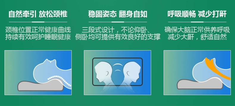 Gối cổ tử cung sửa chữa cột sống cổ tử cung đặc biệt lực kéo tằm Sức khỏe người lớn kiều mạch đơn giúp đỡ gối ngủ