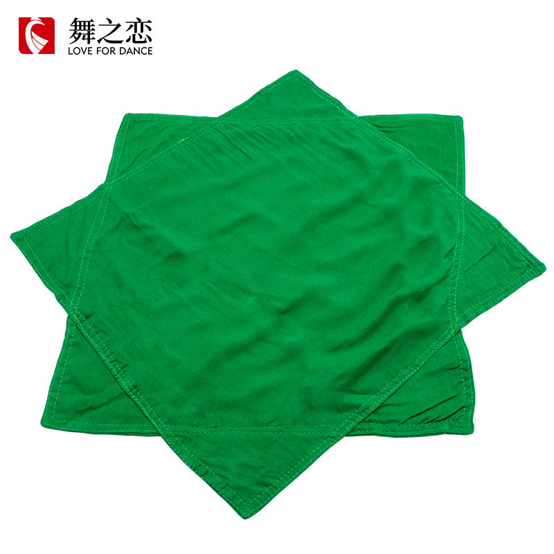 Dance Love Northeast Yangge Knotty Handkerchief Pure Cotton Chinese Dance Grade 78 Examination Handkerchief One Pair Shoot One Shot Two