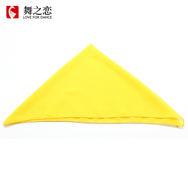 Dance Romance Silk Scarves Snowspun Handkerchief Northeast Sprouts Folk Dance Silk Scarves square dance silk towels