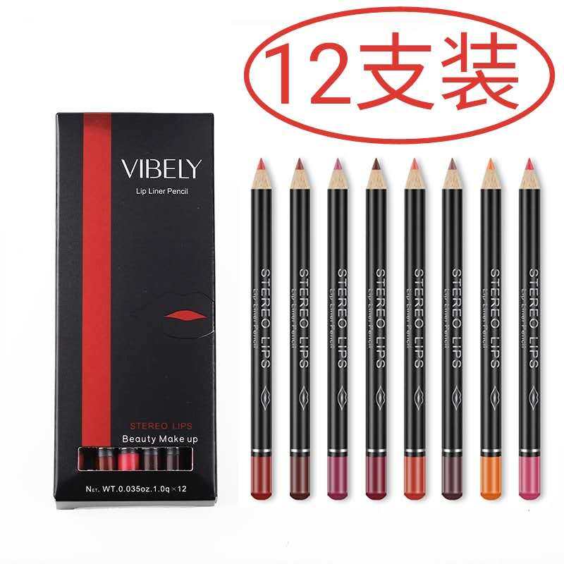Smile Lip line Pen Lip Line Pen Lip Pencil Female Hook line Set of waterproof No off Thrones persistent lipstick Stroke Lip pen