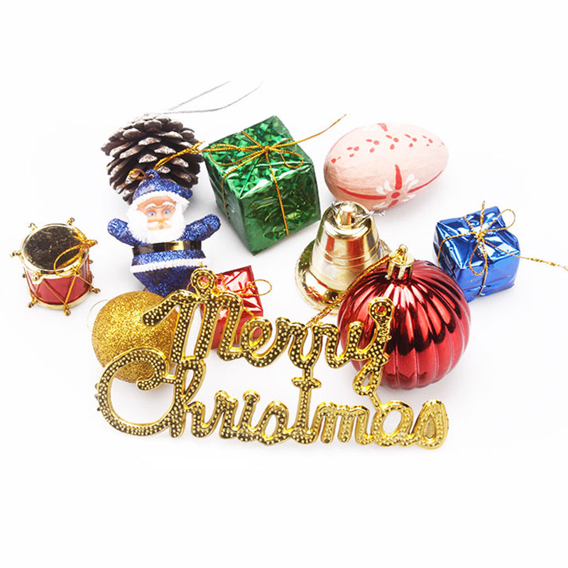 Christmas decorations Christmas tree decorations gift packs sets Christmas tree decorations