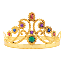 Birthday hat magic wand dress up props King headdress Queen headring Crown King Crown Crown Princess headband