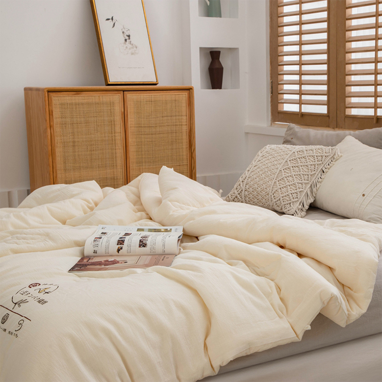 [Fuji Store] Japanese-Style Skin-Friendly Winter Quilt, Kanagawa Collaboration Model, Soybean Fiber Soft Quilt Core, Bedroom Quilt