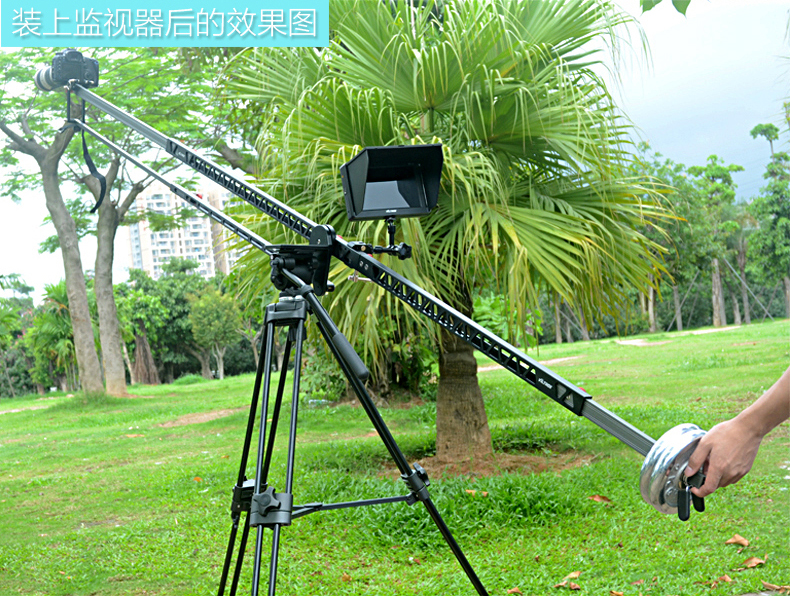 Chụp ảnh Latour Máy ảnh DSLR Máy ảnh rocker nhỏ cánh tay Steadicam cầm tay với phụ kiện ổn định đường sắt chụp ảnh phụ kiện đường sắt