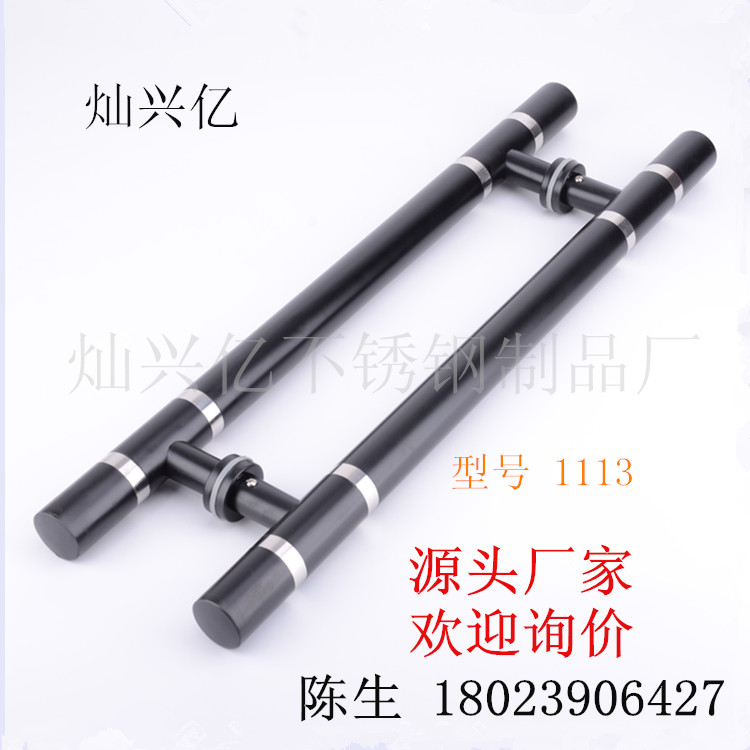 Can Yixing factory direct sales of luxury high-grade glass door stainless steel handle door handle sliding door handle