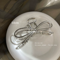 Заколка-крабик с бантиком