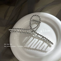 Заколка-крабик с косичкой