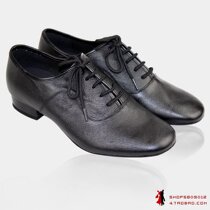 Betty Dance Shoes 301 Professional Mens Modern Shoes Leather Black National Standard Dance Shoes Ballroom Dance Shoes Square Dance
