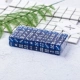 Crystal Color Dice Mahjong Chess Dice Grain Sàng Màu Kỹ thuật số Nhựa Dice KTV Bar Uống súc sắc - Các lớp học Mạt chược / Cờ vua / giáo dục