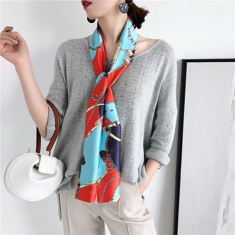 New silk towel female towel Korea fashion hundred and tiara career scarf neck summer dress tissue tissue