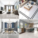 Luolan Tongzi Мраморная плитка плитка на пол, 800x800 Современная простая европейская гостиная, а также устойчивая к износ