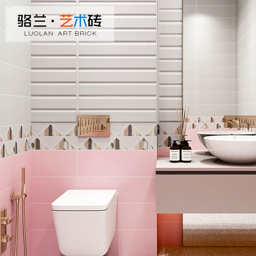 Макаронная плитка туалетная кухонная плитка простая современная туалетная нелейная плит