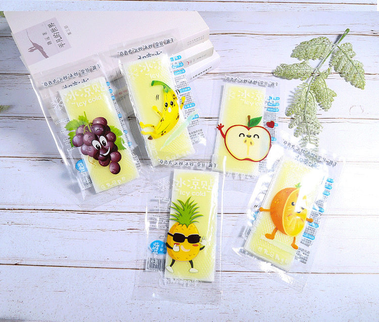 Фруктовый вкус ледяной наклейка_11
