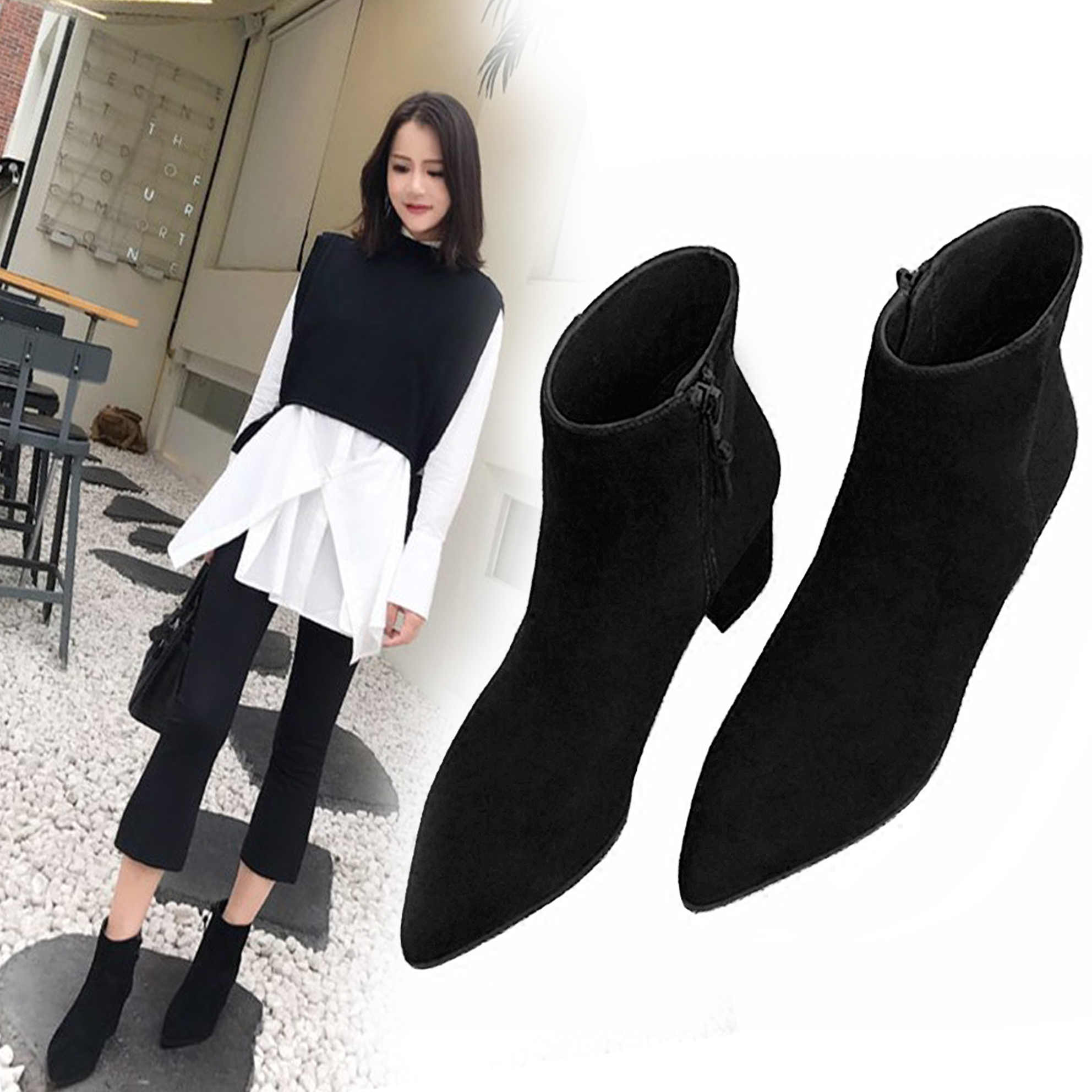 Bottes mi-saison femme OTHER   en Caoutchouc - Ref 3251665 Image 1
