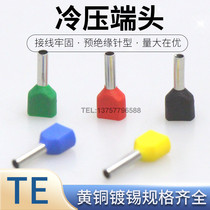 European tube type TE0508 7508 1008 1508 2508 Twin-line insulation terminal terminal
