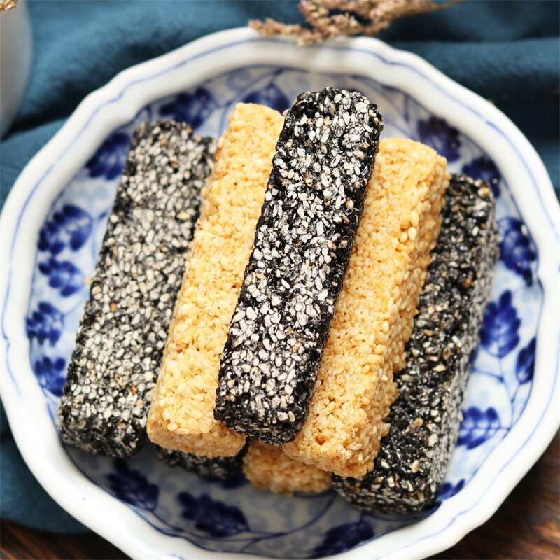 Black Sesame Sugar White Sesame Sugar Local Special Sesame Sugar Afternoon Tea Point Office Leisure Snacks 500g