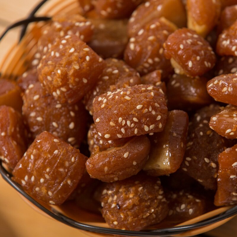 Tangshan Specialty Honey three knives traditional pastry honey oil fruit dessert casual snacks candy 500g