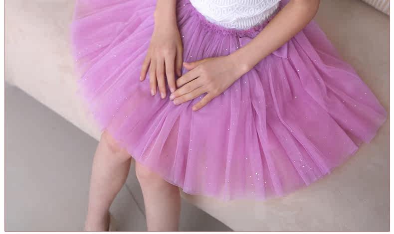 Jupe fillette en mélange - Ref 2053009 Image 43