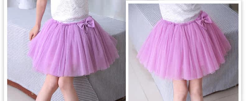 Jupe fillette en mélange - Ref 2053009 Image 45