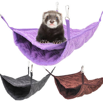 Ferret warm double layer hammock squirrel totoro