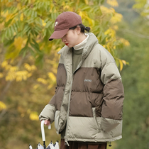 American Collar Cotton Clothes Women Winter Couples Loose Bread Suit Jacket Collage Thickened Cotton Clothing Student Warm Cotton Padded Jacket