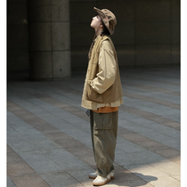 Solar Wind Kan Shoulder Pocket Design Sensation Waistcoat Retro Vest Tooling 100 Lap Waistcoat Outside Wearing Jacket Female Spring Autumn Tide