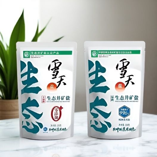Snowy Days Uniodized/Iodized Ecological Well Mineral Salt 320g Zero Additives for Home and Commercial Use Pure and Pollution-Free Genuine Product Snowy Days Uniodized/Iodized Ecological Well Mineral Salt 320g Zero Additives for Home and Commercial Use Pure and Pollution-Free Genuine Product