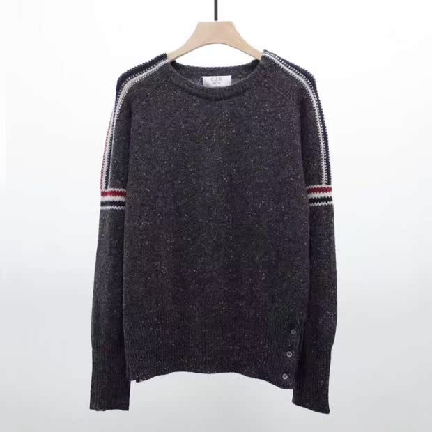 2019 mới tb vòng cổ áo len len áo len cashmere nam và nữ mùa đông hippocampus áo len nữ - Áo len Cashmere shop áo thun nam