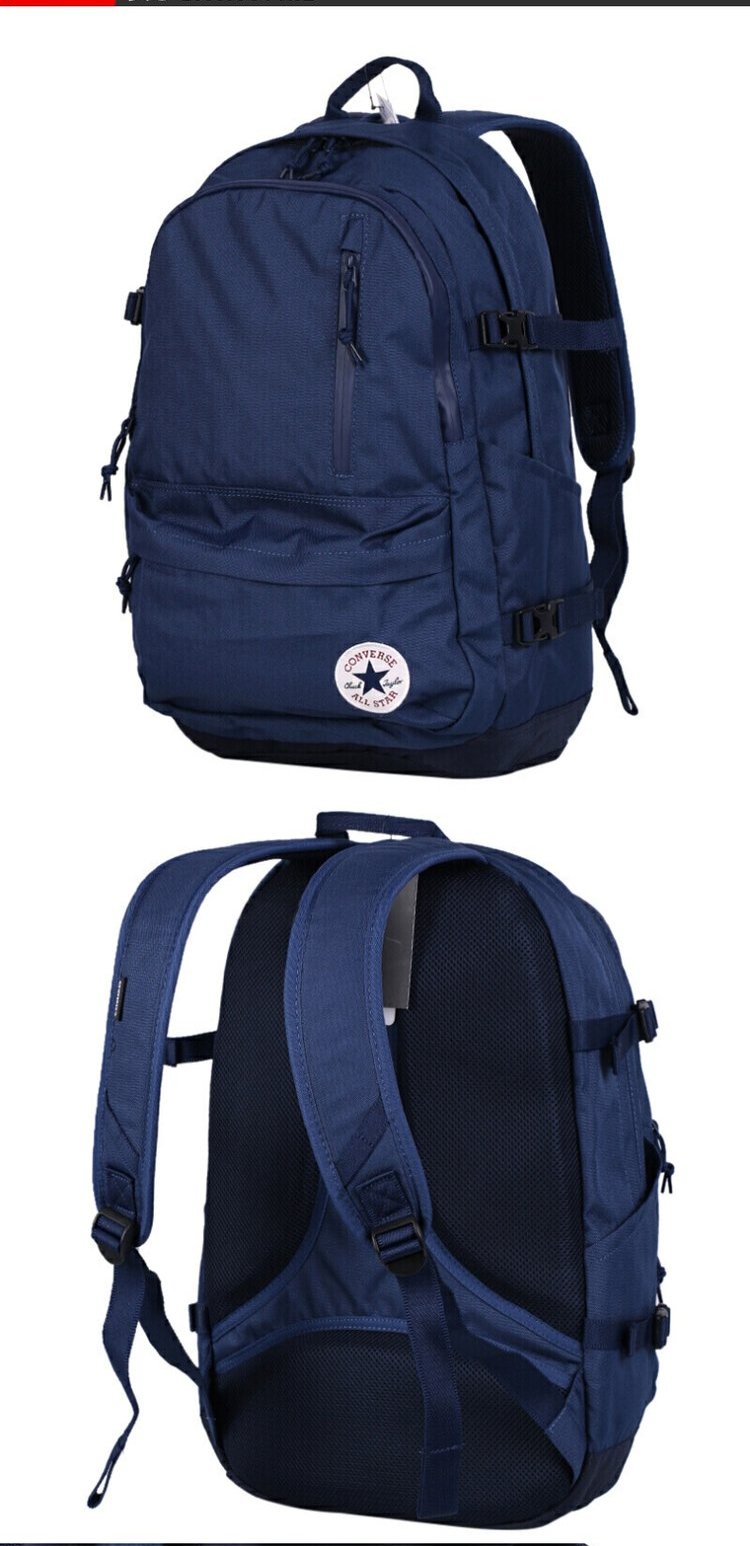 Converse Converse Túi xách nam và nữ 18 mùa thu Ba lô ba lô thể thao và giải trí 10007784 balo phản quang