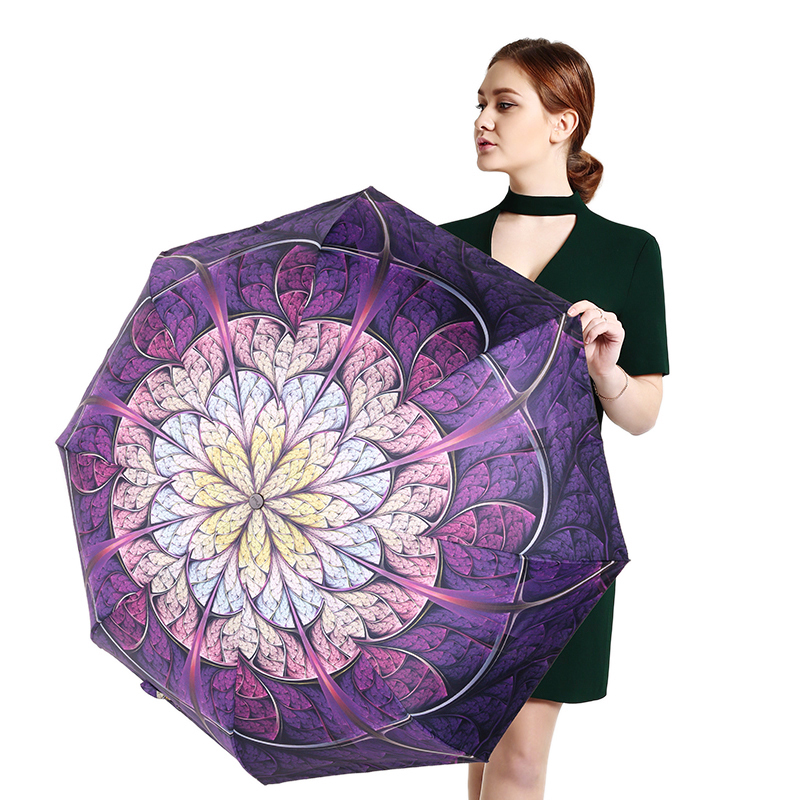 German Kobold Cool Baud Umbrella Sunscreen Sun Ultraviolet Hide Umbrella Bone Frog double cloth clear Umbrella woman