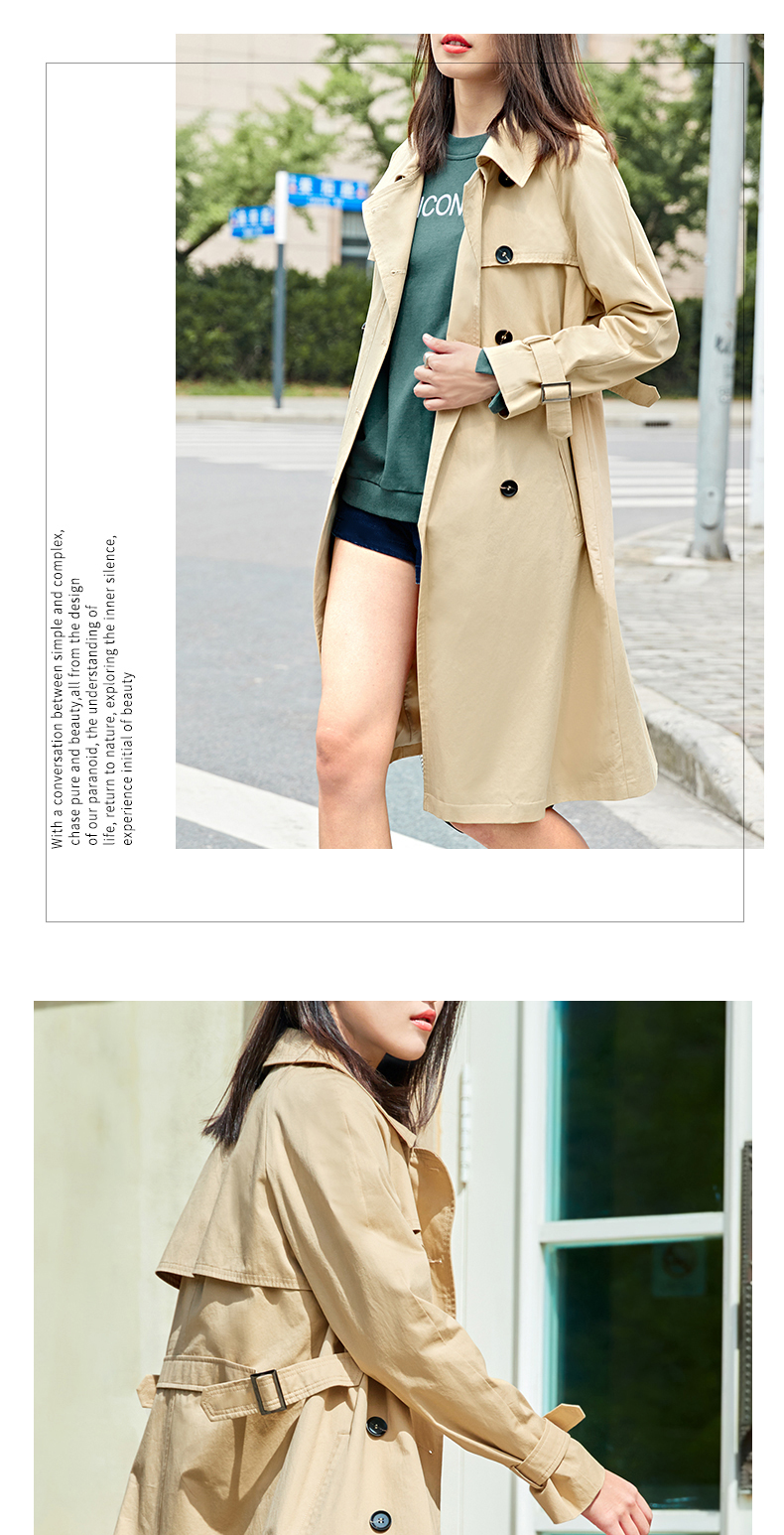 Trench pour femme en Coton - Ref 3225638 Image 29