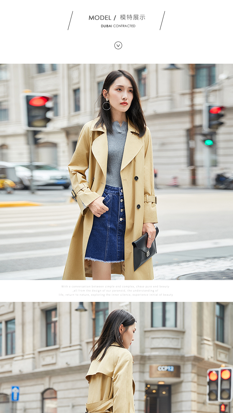 Trench pour femme en Coton - Ref 3226868 Image 21