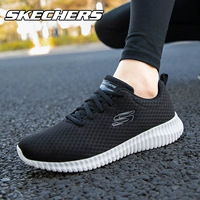 Skechers, беговые кроссовки, универсальные дышащая обувь, женская комфортная повседневная обувь