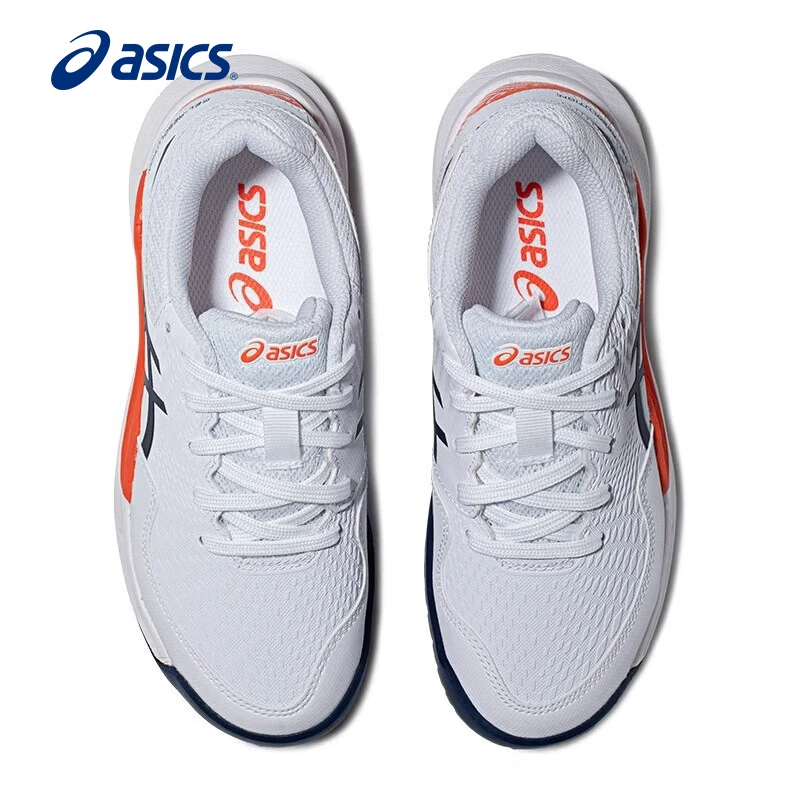 ASICS men's shoes youth tennis shoes GEL-RESOLUTION 9 GS cushioning women's sports shoes