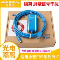Suitable for Yonghong FBS series PLC programming cable Data download cable USB-FBS-232P0-9F