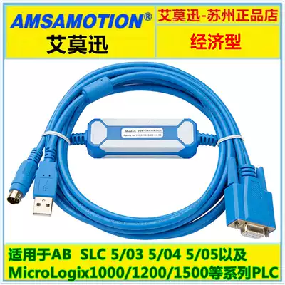 For Rockwell AB series PLC programming cable data communication download line USB-1761-1747-CP3