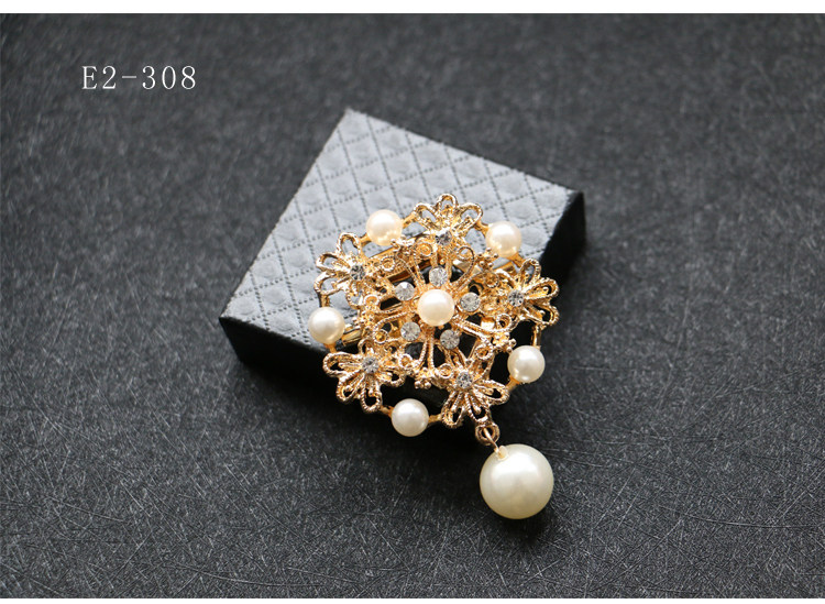 Broche femme en Zircon diamant - Ref 1174261 Image 7