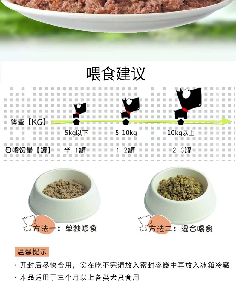 Đồ ăn nhẹ cho chó dễ chịu Thịt bò đóng hộp 375g Chó ướt thức ăn gà có hương vị chó đóng hộp VIP Teddy rau đóng hộp - Đồ ăn vặt cho chó hạt royal canin