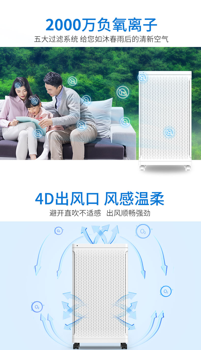 Làm mờ diện tích lớn 霾 loại bỏ máy lọc không khí formald ffu tiêu dùng và văn phòng thương mại pm2,5 đến khói thuốc phụ bán máy lọc không khí