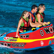 US imported WOW motorboat speedboat towing water sofa hovercraft water inflatable drag ring 4 people