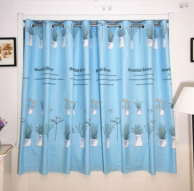 Miễn phí đấm kính thiên văn rèm rèm rèm rèm trường học rèm sống rèm màu đỏ rèm phòng ngủ phòng khách - Phụ kiện rèm cửa thanh treo rèm cửa thông minh